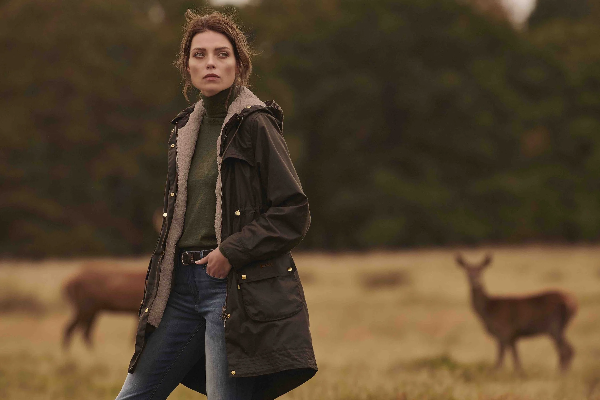 Barbour Womens Waxed Jackets Productions Inc